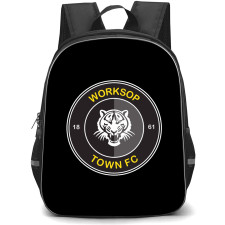 English Football Worksop Town Backpack School Bag StudentPack - Large Logo