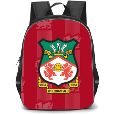 Wrexham Backpack StudentPack - Wrexham Logo Red And White Background