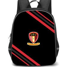Hayes & Yeading United Football Club Backpack School Bag StudentPack - Hayes & Yeading United Football Club Large Logo With Stripe