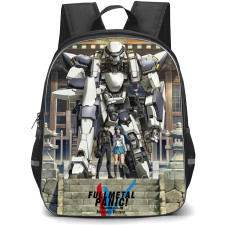 Full Metal Panic Backpack School Bag StudentPack - Full Metal Panic Characters Fierce Temple Series Poster