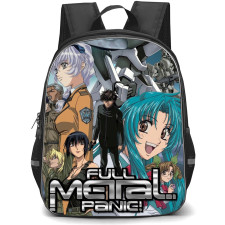 Full Metal Panic Backpack School Bag StudentPack - Full Metal Panic Characters Smiling Series Portrait Poster
