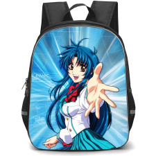 Full Metal Panic Kaname Chidori Backpack School Bag StudentPack - Kaname Chidori Reaching Hand Smiling Portrait