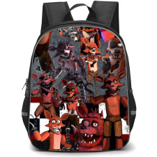 Five Nights At Freddys Foxy School Backpack StudentPack - Foxy Collage
