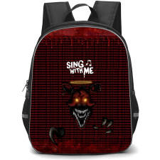 Five Nights At Freddys Foxy Backpack School Bag StudentPack - Foxy Sing With Me Poster