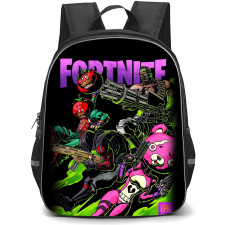 Fortnite Backpack StudentPack - Fortnite Fan Art On Black Background