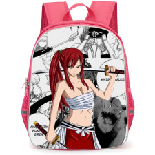 Fairy Tail Erza Scarlet Backpack StudentPack - Erza Scarlet Comic Art