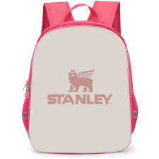 Stanley Backpack StudentPack - Stanley Navy Blue Logo On Sky Blue Background