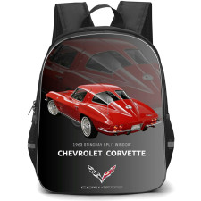 1963 Chevrolet Corvette StingRay Backpack School Bag StudentPack - 1963 Chevrolet Corvette StingRay Split Window Poster