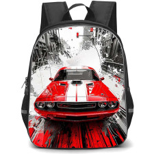 Dodge Challenger Backpack School Bag StudentPack - Dodge Challenger City Streets Performance Poster