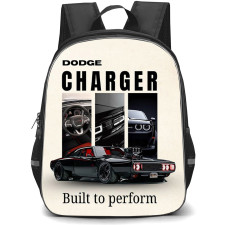 1970 Dodge Charger Backpack School Bag StudentPack - 1970 Dodge Charger Built To Perform Poster