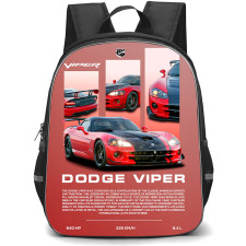 Dodge Viper SRT-10 ACR Backpack School Bag StudentPack - Dodge Viper SRT-10 ACR Specification Poster
