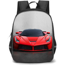 Ferrari Backpack StudentPack - Red Ferrari Portrait Shot