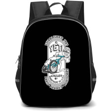 Yeti Backpack School Bag StudentPack - Yeti 1985 Classic Bicycle Theme Poster
