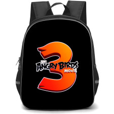 The Angry Birds Movie 3 Backpack School Bag StudentPack - The Angry Birds Movie 3 Official Logo Sticker