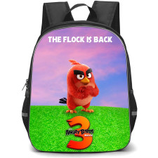 The Angry Birds Movie 3 Backpack School Bag StudentPack - The Angry Birds Movie 3 The Flock Is Back Poster