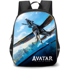 Avatar Jake Sully Backpack School Bag StudentPack - Jake Sully Riding Skimwing Poster