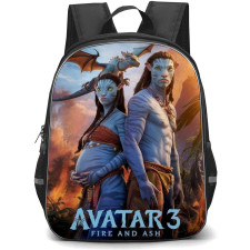 Avatar Fire And Ash Backpack School Bag StudentPack - Ronal And Tonowari Series Poster