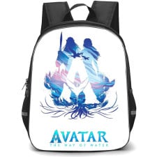 Avatar Backpack StudentPack - Avatar The Way Of Water Illustration On White Background