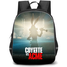 Coyote vs ACME Backpack School Bag StudentPack - Coyote vs ACME Bunny Silhouette Poster
