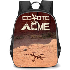 Coyote vs ACME Backpack School Bag StudentPack - Coyote vs ACME Desert Standoff Poster