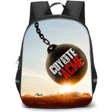 Coyote vs ACME Backpack School Bag StudentPack - Coyote vs ACME Giant Wrecking Ball Poster