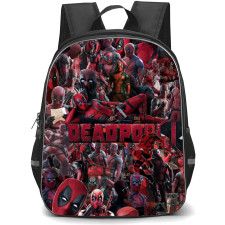 Deadpool Backpack StudentPack - Deadpool 1 Collage