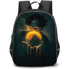 Dune Part Three Paul Atreides Backpack School Bag StudentPack - Paul Atreides Cosmic Sand Power Aesthetic Poster
