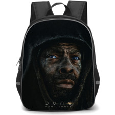 Dune Part Three Farok Backpack School Bag StudentPack - Farok Blue Eyed Desert Guardian Poster