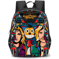 The Electric State Backpack School Bag StudentPack - The Electric State Movie Cartoon Art For Netflix Poster