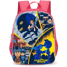 The Electric State Backpack School Bag StudentPack - The Electric State Movie Cover Poster