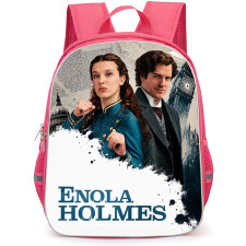 Enola Holmes 2 Backpack School Bag StudentPack - Enola Holmes 2 Enola And Sherlock London Mystery Poster