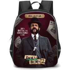 Enola Holmes 2 Inspector Lestrade Backpack School Bag StudentPack - Inspector Lestrade Wanted Notice Character Poster