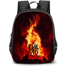 Evil Dead Burn Backpack School Bag StudentPack - Evil Dead Burn Burning Hand Horror Poster