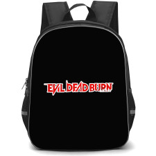 Evil Dead Burn Backpack School Bag StudentPack - Evil Dead Burn Text Logo Sticker