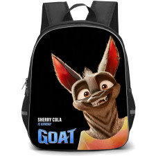 Goat Hannah Backpack School Bag StudentPack - Hannah Funny Portrait On Dark Background