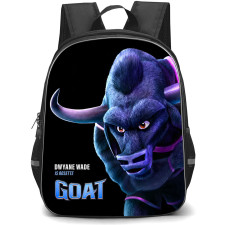 Goat Rosette Backpack School Bag StudentPack - Rosette Portrait On Dark Background
