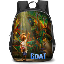 Goat Will Harris Backpack School Bag StudentPack - Will Harris Looking At Graffiti Wall Art Poster