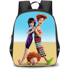 Hotel Transylvania Backpack School Bag StudentPack - Characters in Beach Smiling Portrait