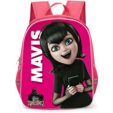Hotel Transylvania Mavis Backpack School Bag StudentPack - Mavis Smiling Portrait in Pink Background