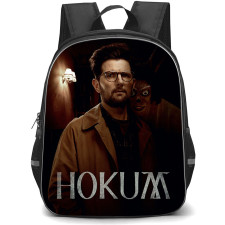 Hokum Adam Scott Backpack School Bag StudentPack - Adam Scott And Rabbit Demon Poster