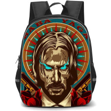 John Wick Backpack StudentPack - John Wick 3 Parabellum Illustration Poster