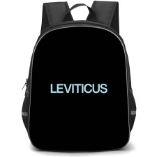 Leviticus Backpack School Bag StudentPack - Leviticus Blue Text Logo Sticker
