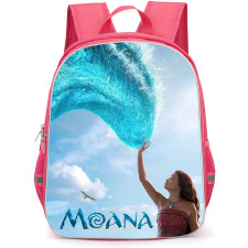 Moana Backpack School Bag StudentPack - Moana Touching Ocean Spirit Wave Poster