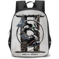Mortal Kombat II Backpack School Bag StudentPack - Mortal Kombat II Exclusive NYCC Art Poster