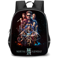 Mortal Kombat II Backpack School Bag StudentPack - Mortal Kombat II Official Theatrical Release Poster