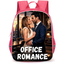 Office Romance Backpack School Bag StudentPack - Office Romance Executive Love Story Sunset Aesthetic Poster
