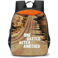 One Battle After Another Backpack School Bag StudentPack - One Battle After Another Desert Highway Poster