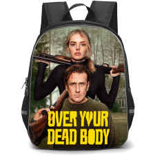 Over Your Dead Body Backpack School Bag StudentPack - Over Your Dead Body Fierce Gun Series Poster