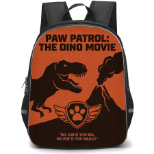 PAW Patrol The Dino Movie Backpack School Bag StudentPack - PAW Patrol The Dino Movie Retro Prehistoric Adventure Poster