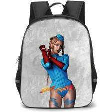 Street Fighter Cammy Backpack School Bag StudentPack - Cammy Fighting Stance Portrait Poster